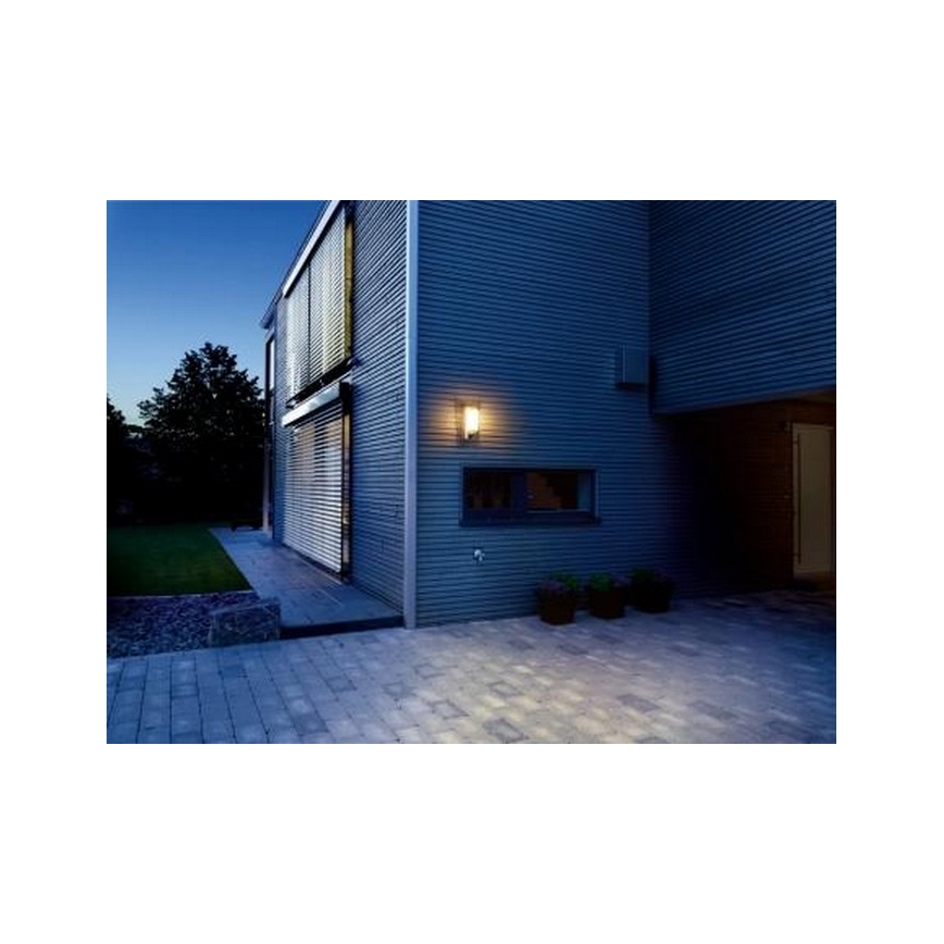 Philips - Ulkoseinävalaisin anturilla BRIDGE 1xE27/15W/230V IP44