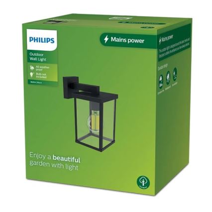 Philips - Ulkoseinävalaisin BELLINI 1xE27/25W/230V IP44