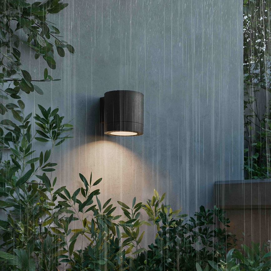 Philips - Ulkoseinävalaisin FYLX 1xGU10/5W/230V musta IP44