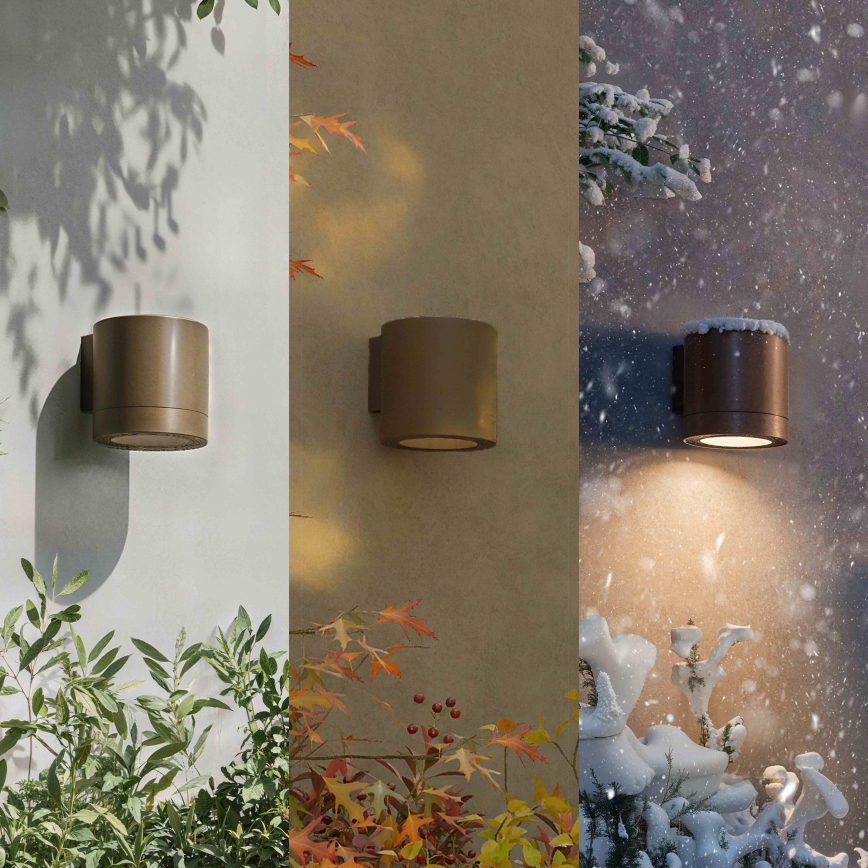 Philips - Ulkoseinävalaisin FYLX 1xGU10/5W/230V ruskea IP44