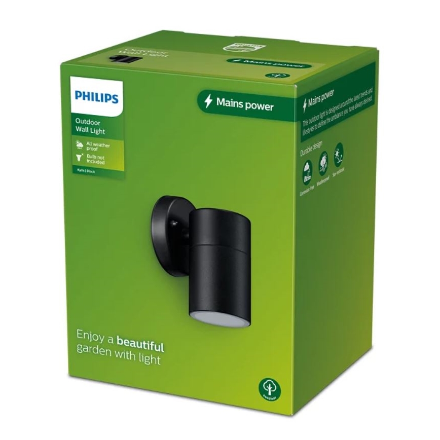 Philips - Ulkoseinävalaisin KYLIS 1xGU10/25W/230V IP44