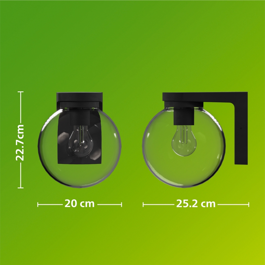 Philips - Ulkoseinävalaisin ULIO 1xE27/25W/230V IP44