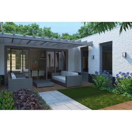 Philips - Ulkoseinävalo BRIDGE 1xE27/15W/230V IP44