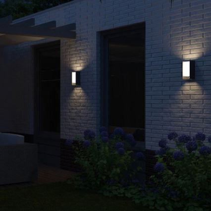 Philips - Ulkoseinävalo BRIDGE 1xE27/15W/230V IP44