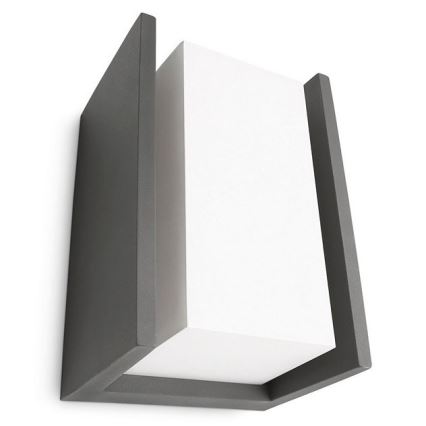 Philips - Ulkoseinävalo BRIDGE 1xE27/15W/230V IP44