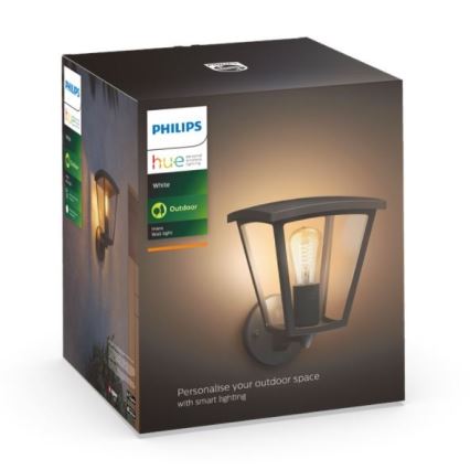 Philips - Himmennettävä ulkoseinävalo Hue INARA 1xE27/7W/230V Wi-Fi IP44