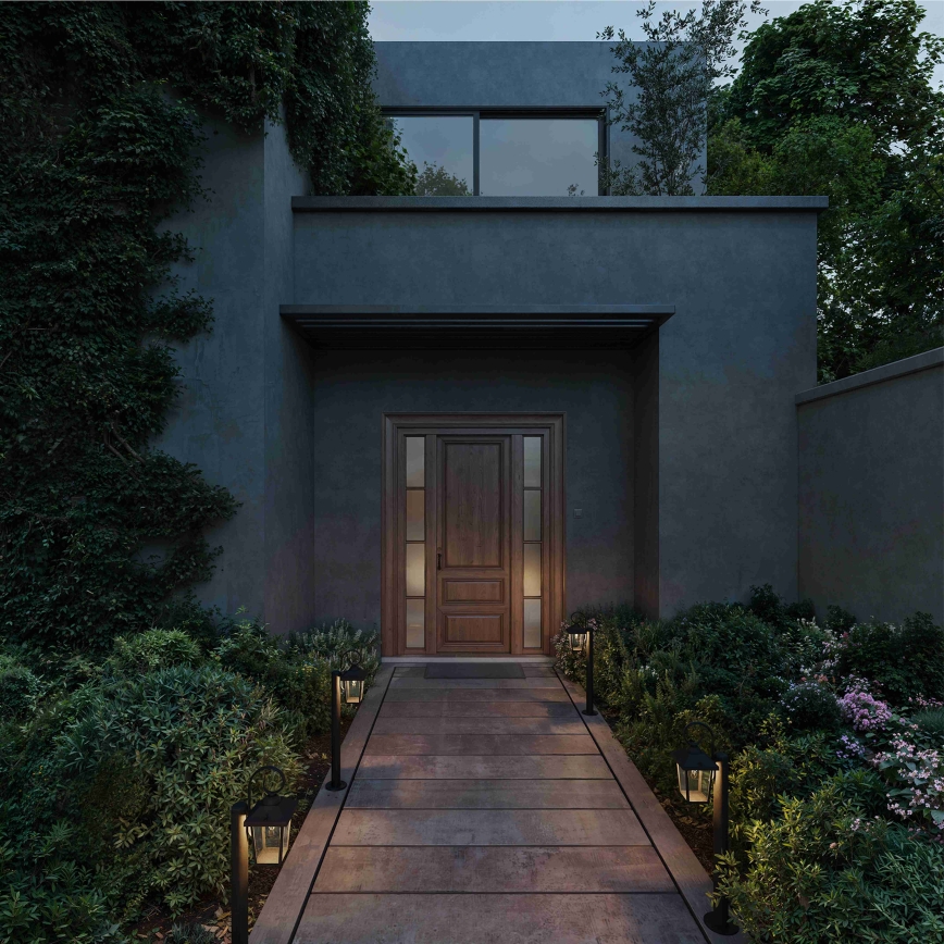 Philips - Ulkovalaisin BUZZARD 1xE27/25W/230V IP44