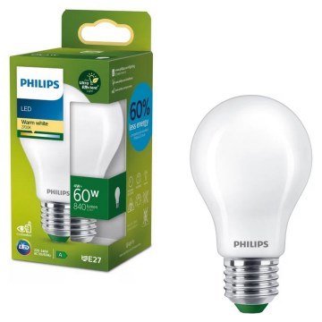 Philips ULTRAEFFICIENT LED-lamppu A60 E27/4W/230V 2700K