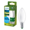 Philips ULTRAEFFICIENT LED-lamppu B35 E14/1,2W/230V 2700K
