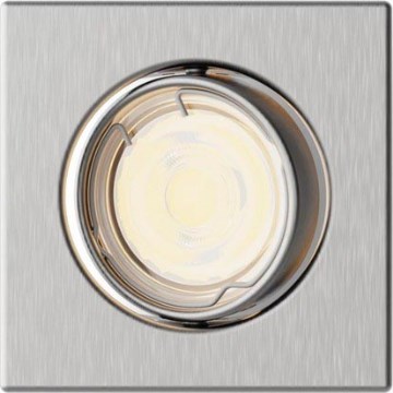 Philips - Upotettava kattovalaisin PERIDOT 1xGU10/7W/230V hopea