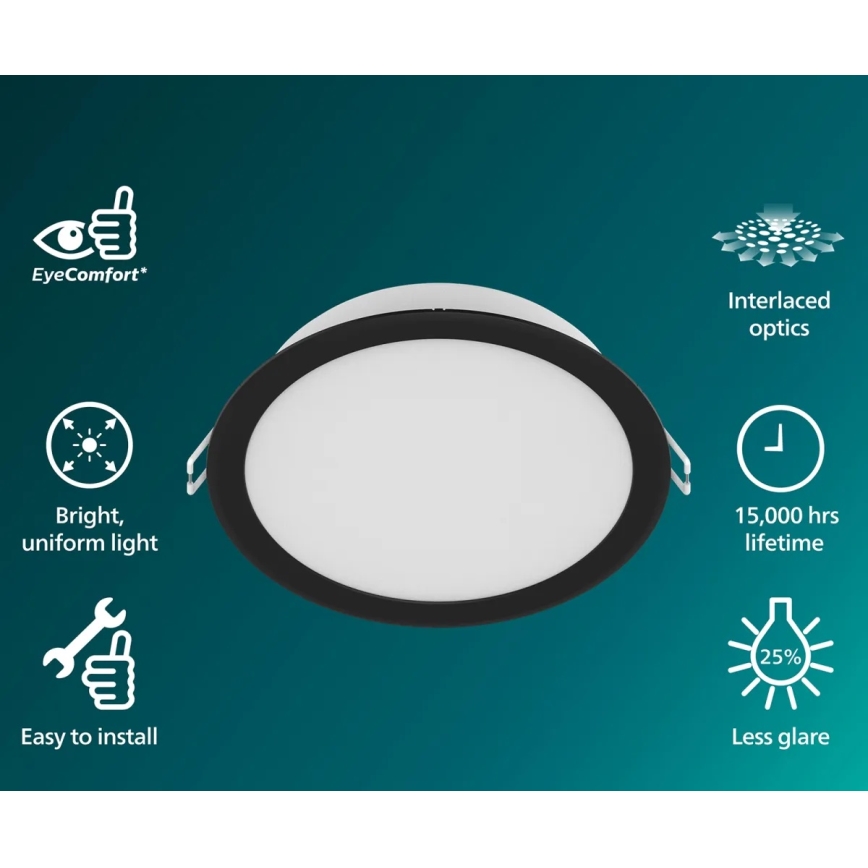 Philips - upotettava LED-valaisin MESON LED/20W/230V 3000K