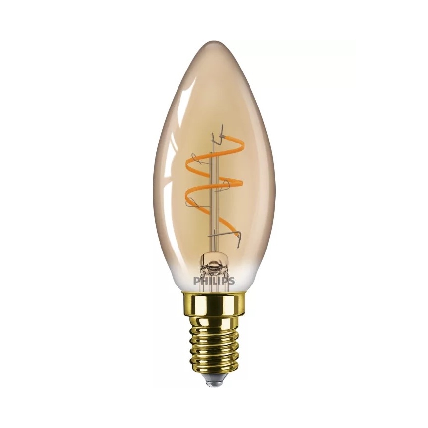Himmennettävä LED-polttimo VINTAGE Philips B35 E14/3,1W/230V 2200K CRI 90