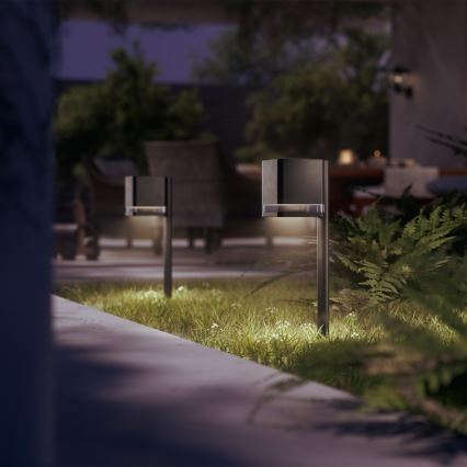 Philips - LED aurinkokäyttöinen VIRONA-valaisin LED/1,8W/3,7V 2600 mAh 2700K IP44