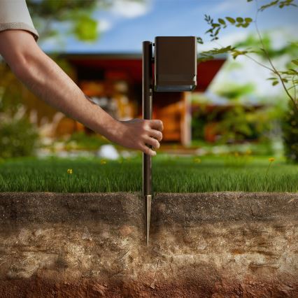 Philips - LED aurinkokäyttöinen VIRONA-valaisin LED/1,8W/3,7V 2600 mAh 2700K IP44