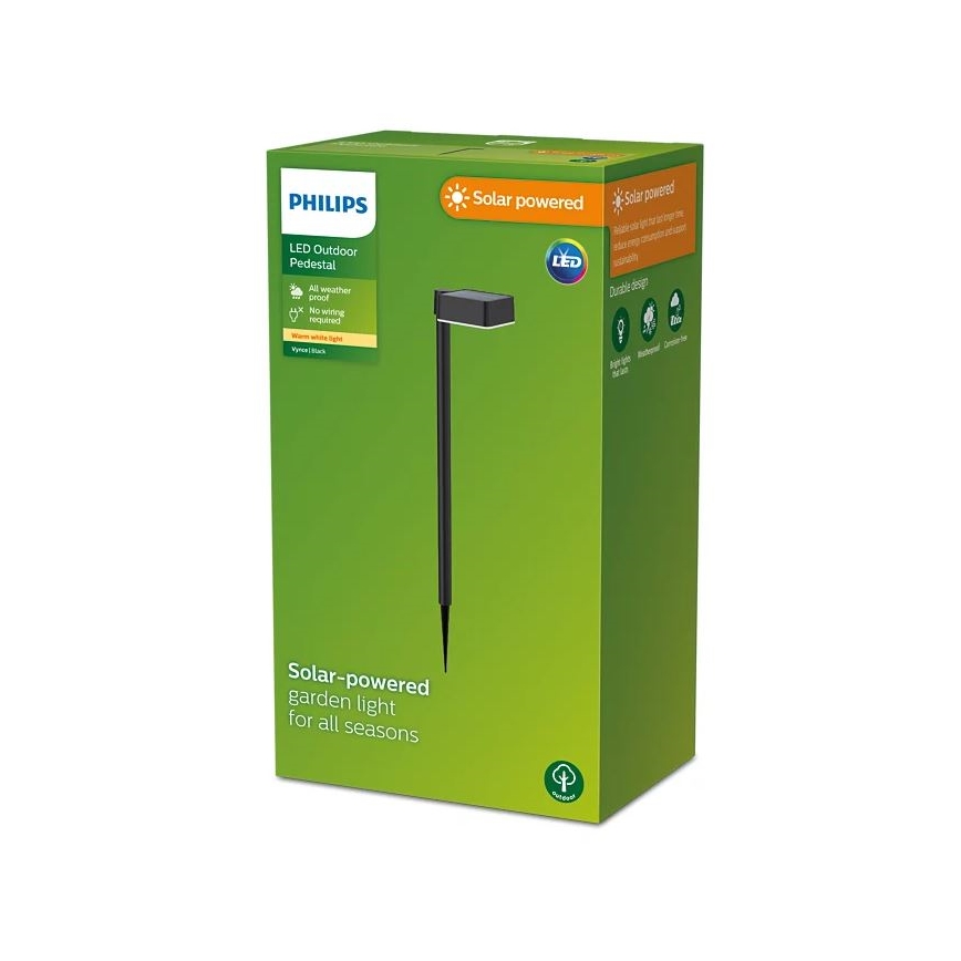 Philips - LED aurinkokäyttöinen lamppu VYNCE LED/1,5W/3,7V 1500 mAh IP44