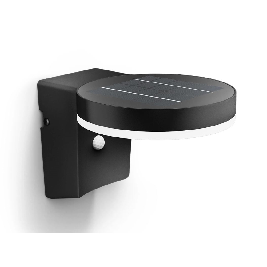 Philips - LED aurinkokäyttöinen seinävalaisin liiketunnistimella ja hämäräkytkimellä ZONAL LED/1,3W/3,7V 2500 mAh IP44