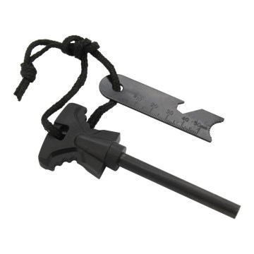 Piikivi ja teräs musta