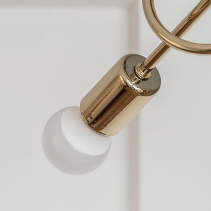 Pinnalle asennettava kattokruunu OXFORD 3xE27/15W/230V, kultainen