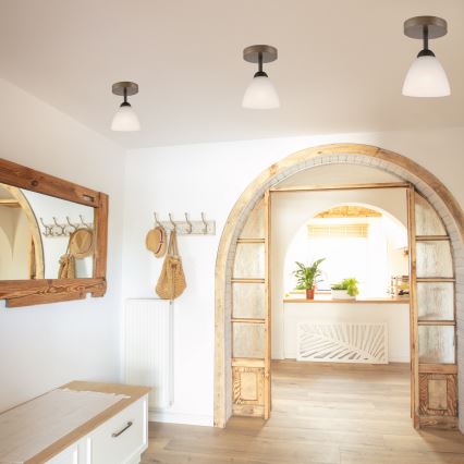 Pinnallinen kattovalaisin ADRIANO 1xE27/60W/230V pyökki