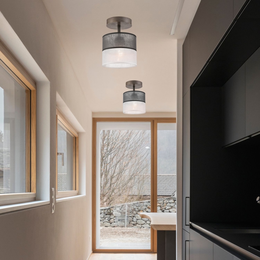 Seinävalaisin ANDREA 1xE27/60W/230V pyökki