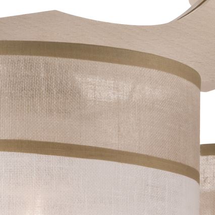 Seinävalaisin ANDREA 3xE27/60W/230V pyökki