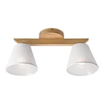 Pinnallinen kattovalaisin ANTONIO 2xE14/40W/230V tammi