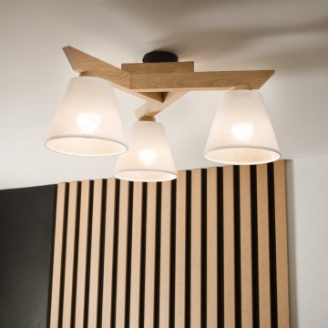 Pinnallinen kattovalaisin ANTONIO 3xE14/40W/230V tammi