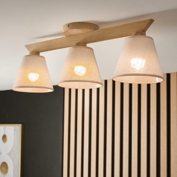 Pinnallinen kattovalaisin ANTONIO 3xE14/40W/230V tammi