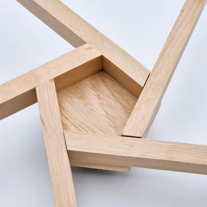 Pinnattu kattovalaisin ANTONIO 5xE14/40W/230V tammi