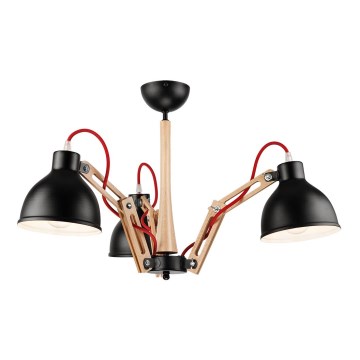 Pinnallinen kattovalaisin MARCELLO 3xE27/60W/230V