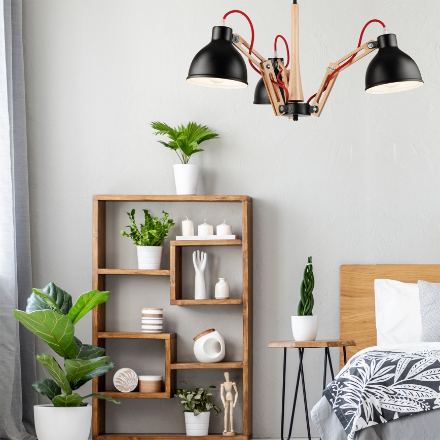 Pinnallinen kattovalaisin MARCELLO 3xE27/60W/230V