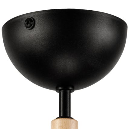 Pinnallinen kattovalaisin MARCELLO 5xE27/60W/230V pyökki