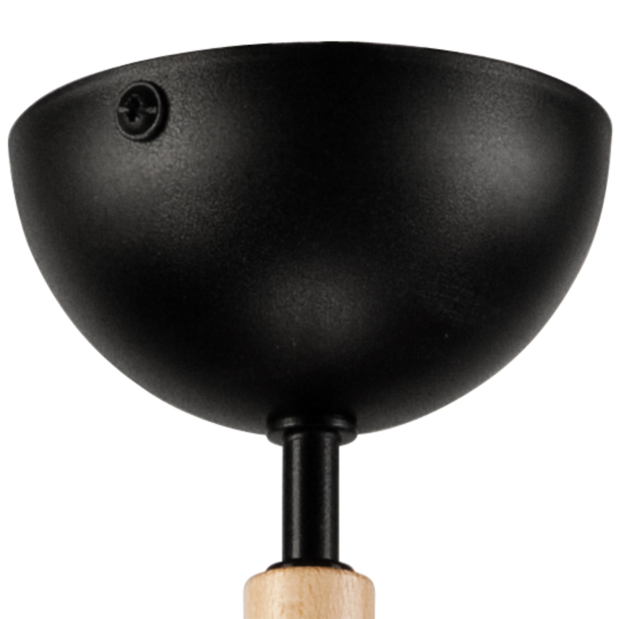 Pinnallinen kattovalaisin MARCELLO 5xE27/60W/230V pyökki