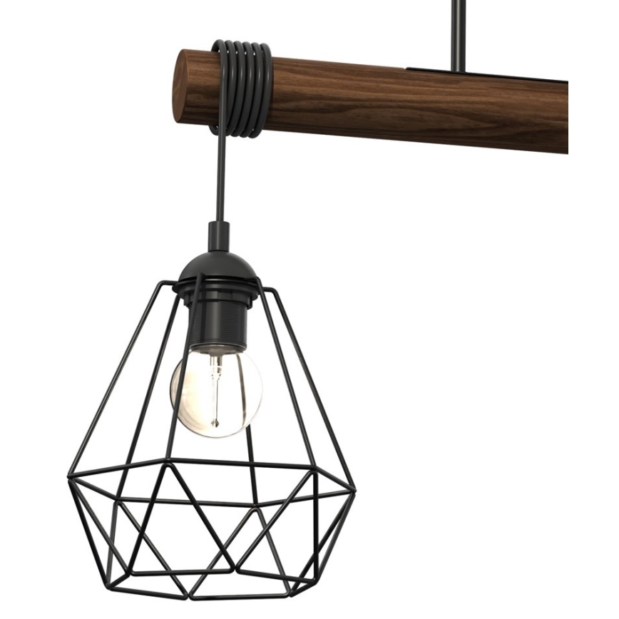 Pinta-asennettava kattokruunu ACERO 2xE27/60W/230V