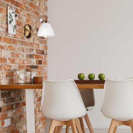 Pinta-asennettava kattokruunu MIRANDA 5xE27/60W/230V kulta