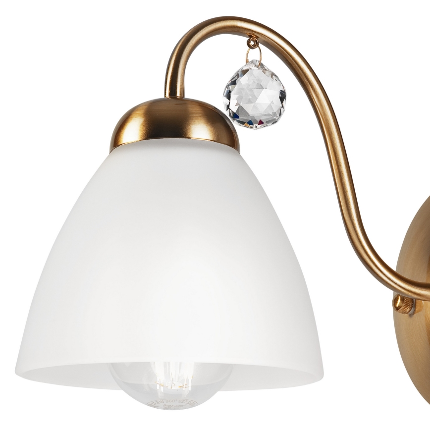 Pinta-asennettava kattokruunu MIRANDA 5xE27/60W/230V kulta