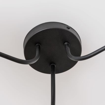 Pinta-asennettava kattovalaisin ALBA 3xE27/15W/230V harmaa