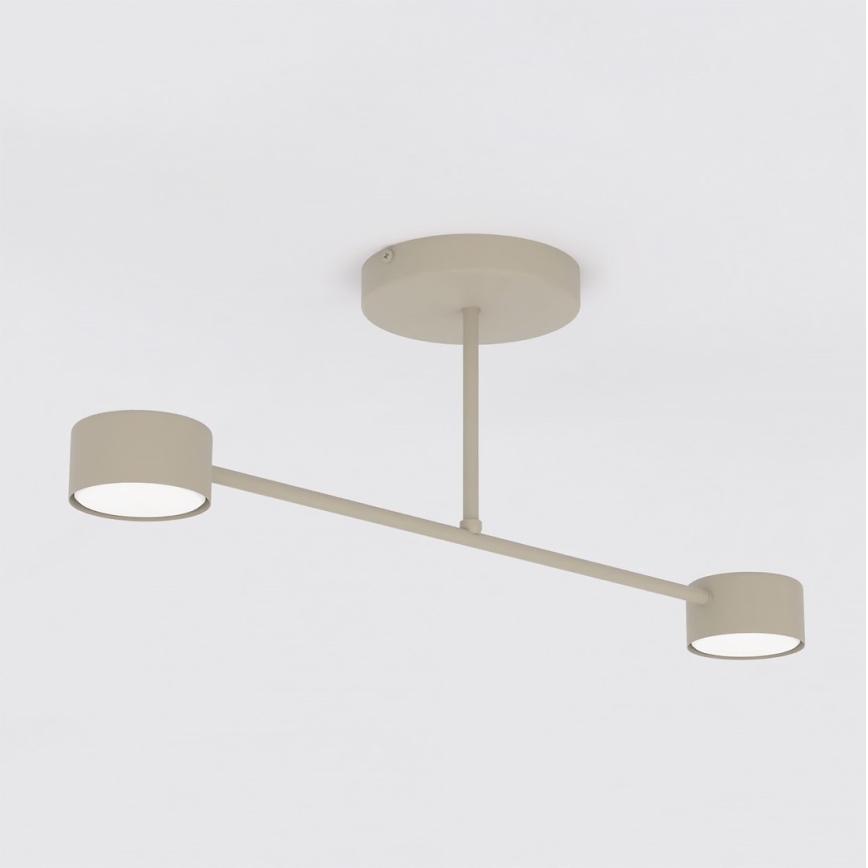 Pinta-asennettava kattovalaisin HALO 2xGX53/10W/230V beige