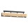 Pinta-asennettava kattovalaisin MAISON 4xGU10/8W/230V tammi