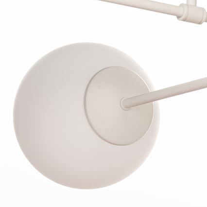 Pinta-asennettava kattovalaisin MOON 4xE27/15W/230V, kermanvärinen