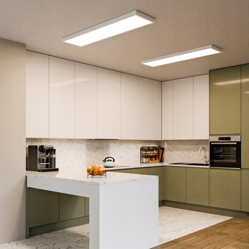 Pinta-asennettava LED-paneeli LED/60W/230V 30x120 cm valkoinen