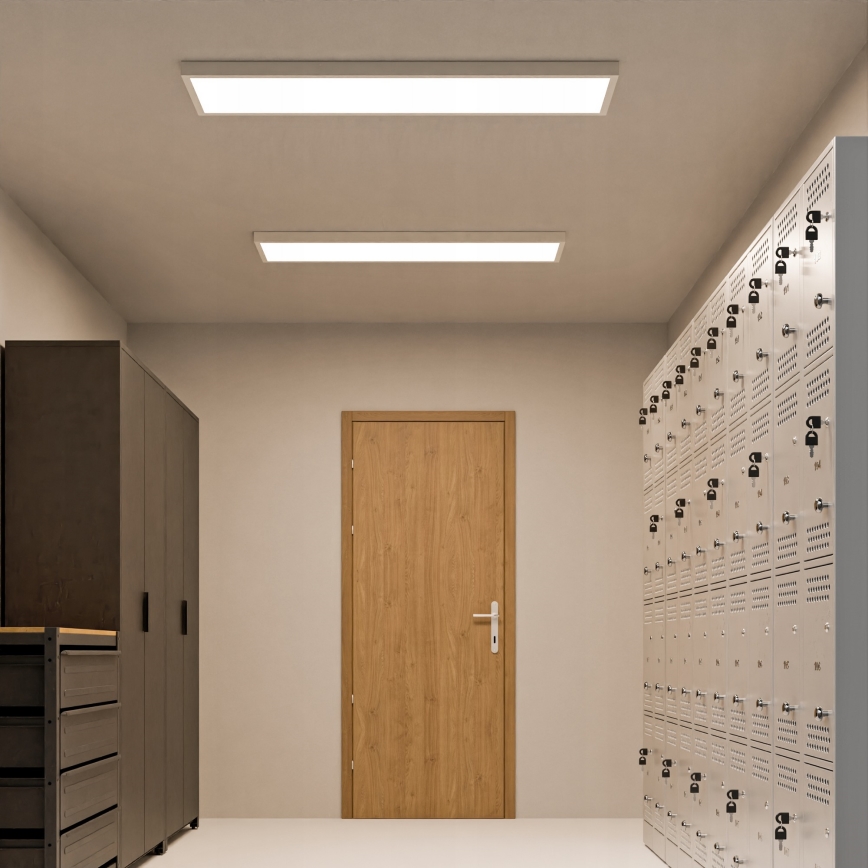 Pinta-asennettava LED-paneeli LED/60W/230V 30x120 cm valkoinen