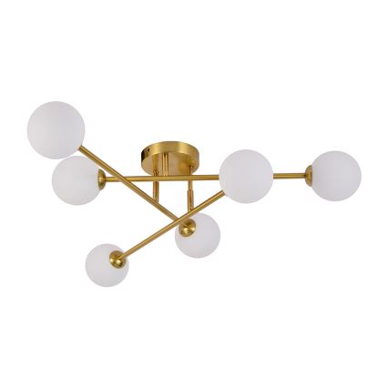 Pinta-asenteinen kattovalaisin DORADO 6xG9/28W/230V, kultainen