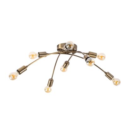 Pinta-asetettava kattokruunu BANANA 8xE27/40W/230V