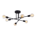 Pinta-asetettava kattokruunu FLOWER 6xE27/40W/230V