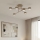 Pintakiinnitteinen HALO-kattovalaisin 6xGX53/10W/230V, beige