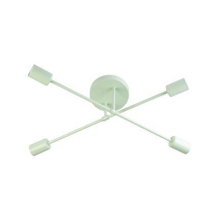 Pintakiinnitteinen kattokruunu CAMBRIDGE 4xE27/15W/230V vihreä