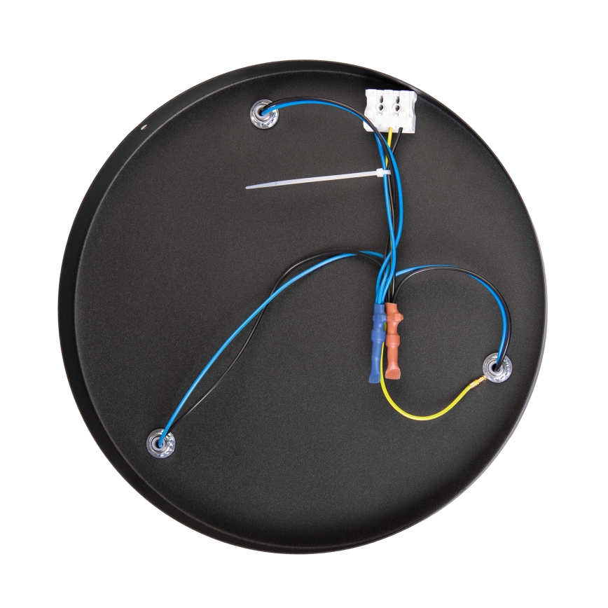 Pintakiinnitteinen kattokruunu MOONLIGHT 3xE27/15W/230V musta