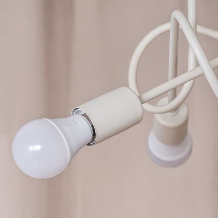 Pintakiinnitteinen kattokruunu OXFORD 3xE27/15W/230V kerma