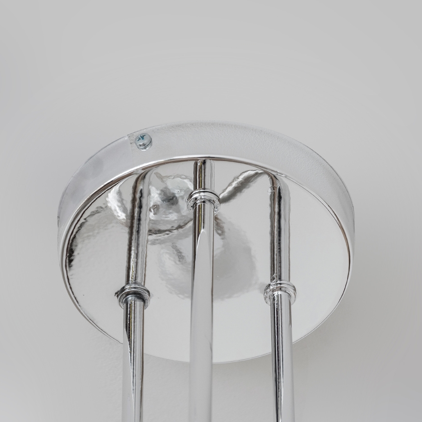 Pintakiinnitteinen kattokruunu OXFORD 3xE27/15W/230V kiiltävä kromi